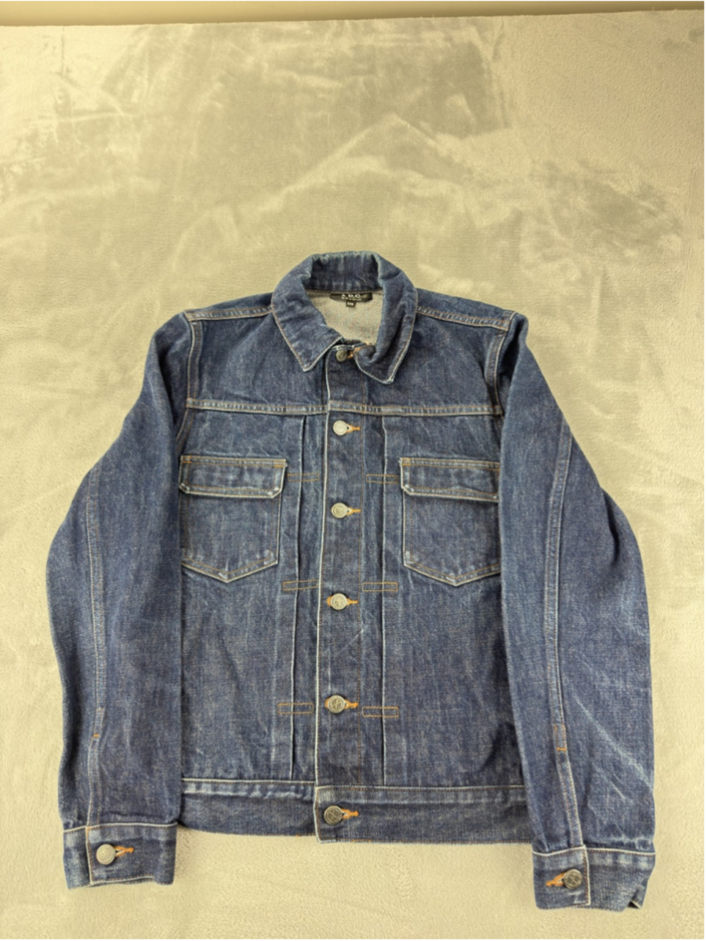 A.P.C. Denim Selvedge Jacket Mens 2XS Blue Trucker Jean Cotton Classic Vietnam